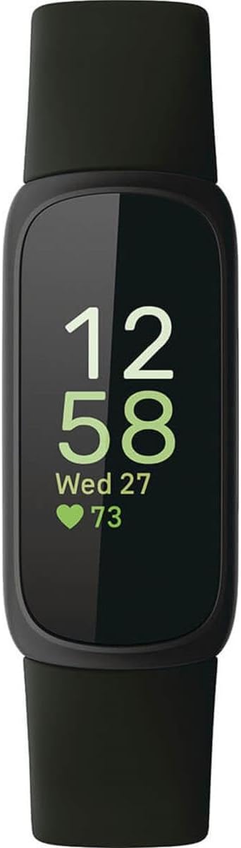 Midnight Zen Fitness Tracker – Stress Management, Sleep & Heart Rate Monitor (S & L Bands Included)