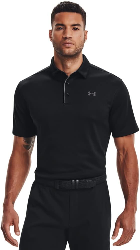 Under Armour Men's Tech Golf Polo – Lightweight, Moisture-Wicking & Anti-Odor