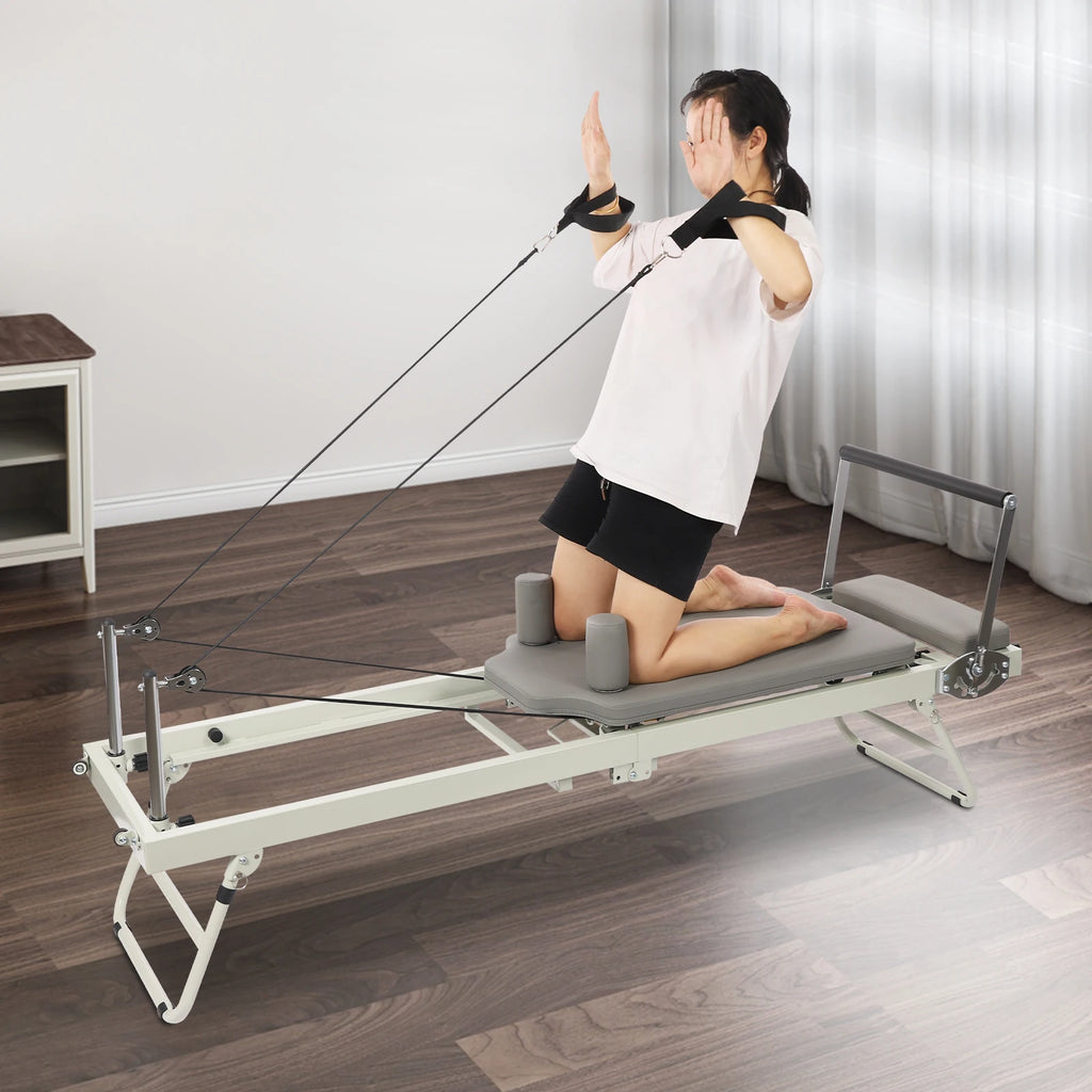Foldable Pilates Reformer for Home