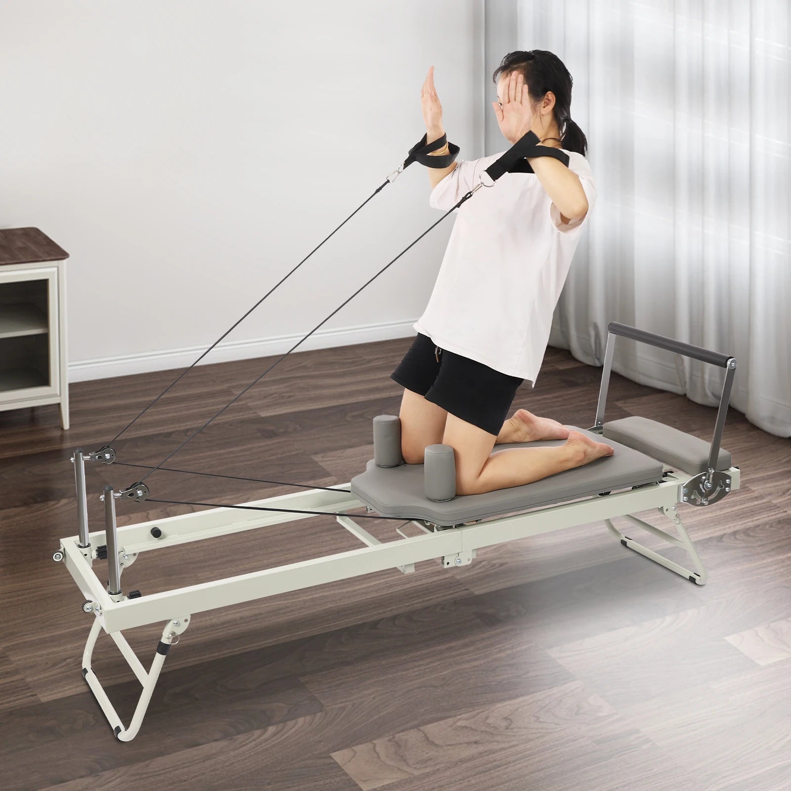Foldable Pilates Reformer for Home