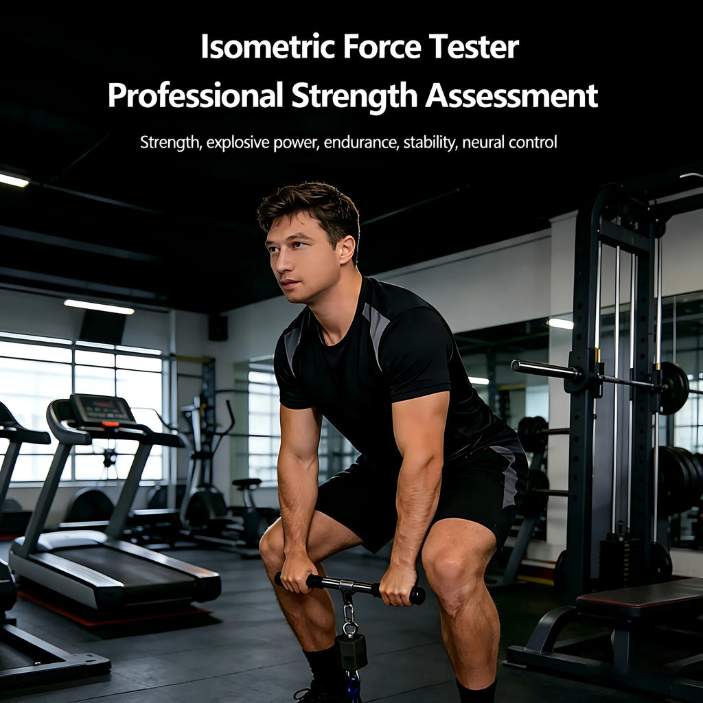 500kg High-Precision Isometric Strength Tester Dynameter Force Sensor Push Pull APP Control RFD Peak Force