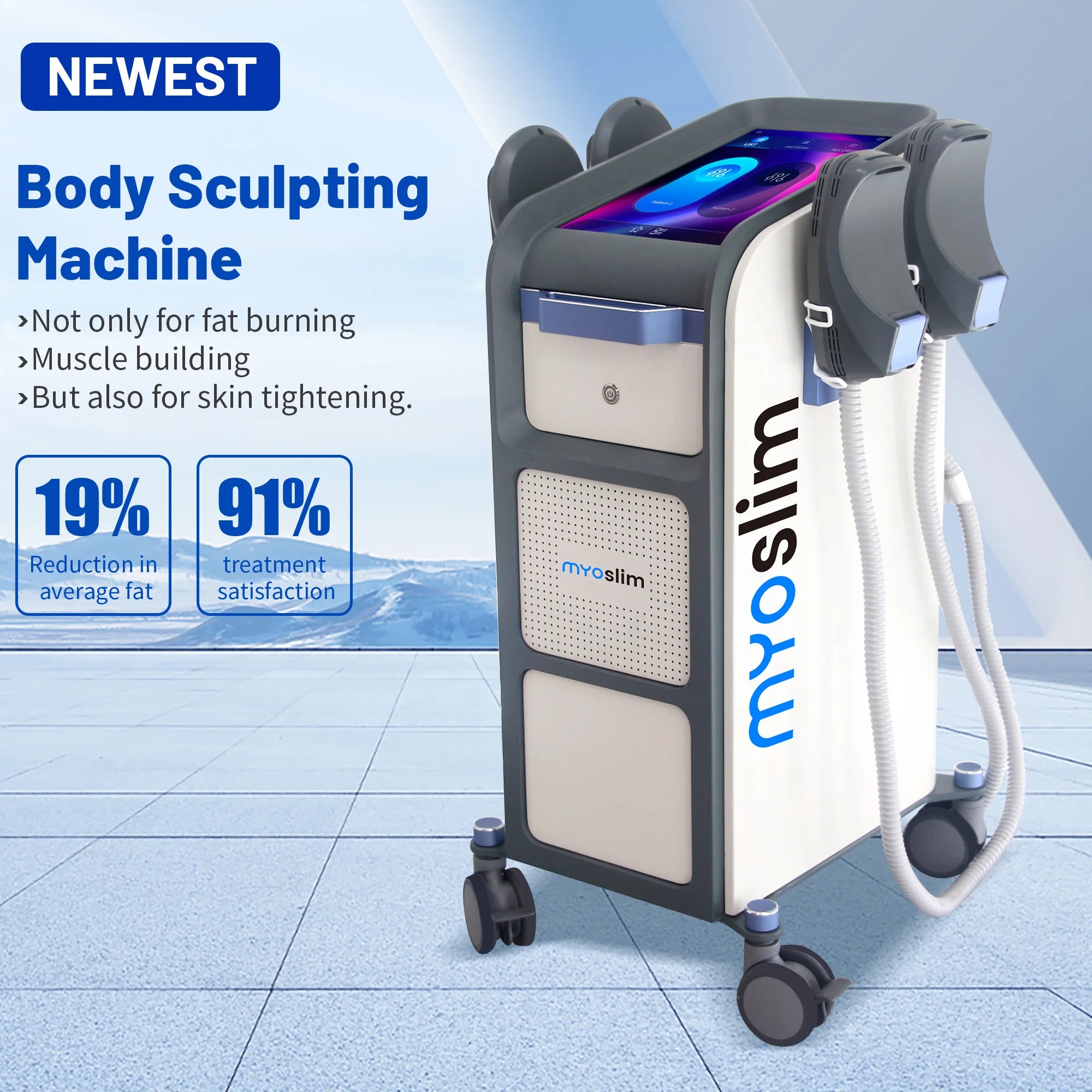 EMS Slimming Machine Latest Popular Portable  Multi functional Beauty EMS Carving Machine Fat Carving Machine