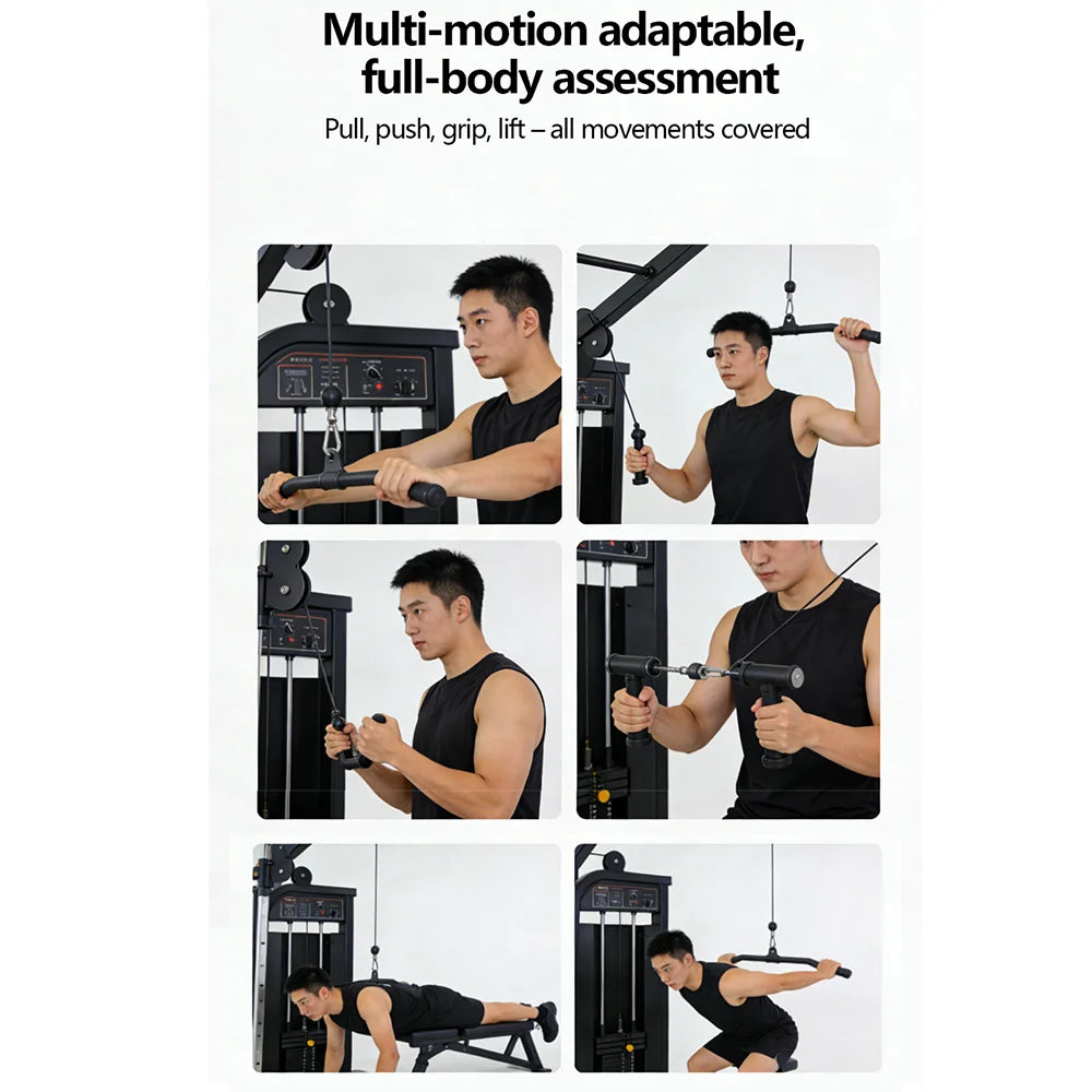 500kg High-Precision Isometric Strength Tester Dynameter Force Sensor Push Pull APP Control RFD Peak Force