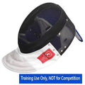350NW Fencing Foil Mask Fencing Helmet with Detachable Inner Lining, Non-Competitive Training Only Fencing Protective Face Gear