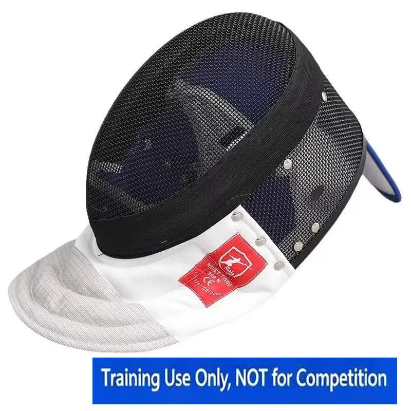 350NW Fencing Foil Mask Fencing Helmet with Detachable Inner Lining, Non-Competitive Training Only Fencing Protective Face Gear