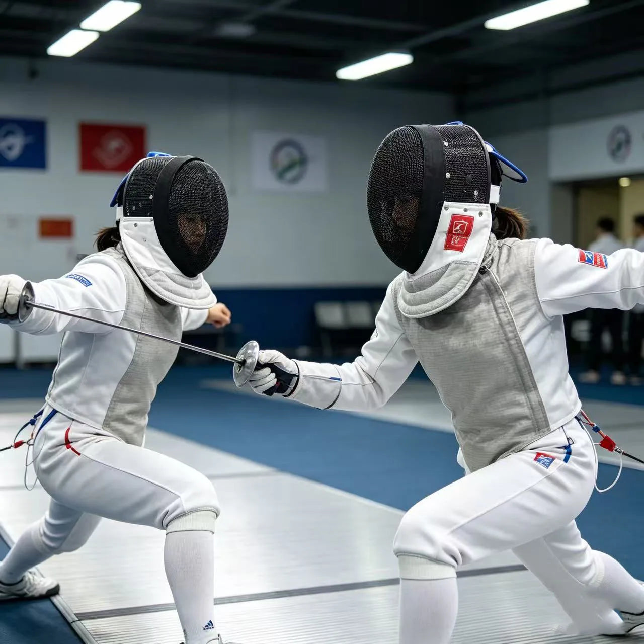 350NW Fencing Foil Mask Fencing Helmet with Detachable Inner Lining, Non-Competitive Training Only Fencing Protective Face Gear