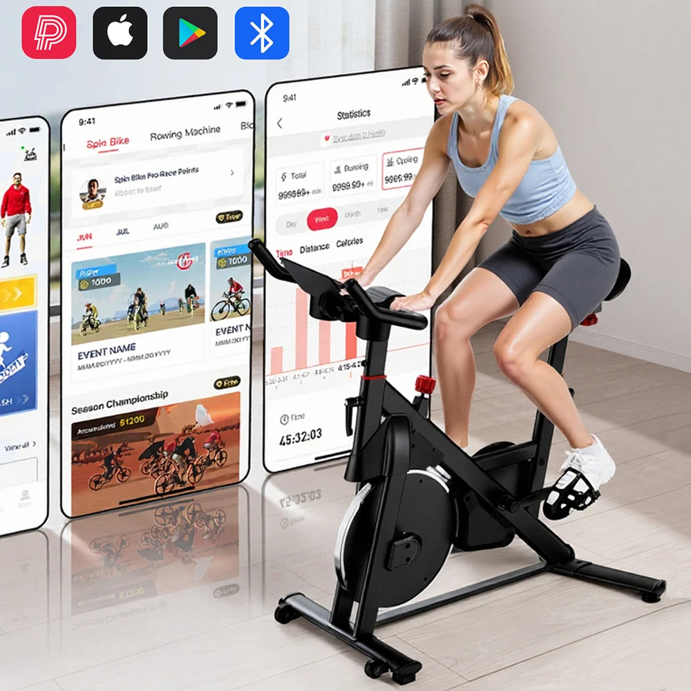 Magnetic Resistance Exercise Bike for Home