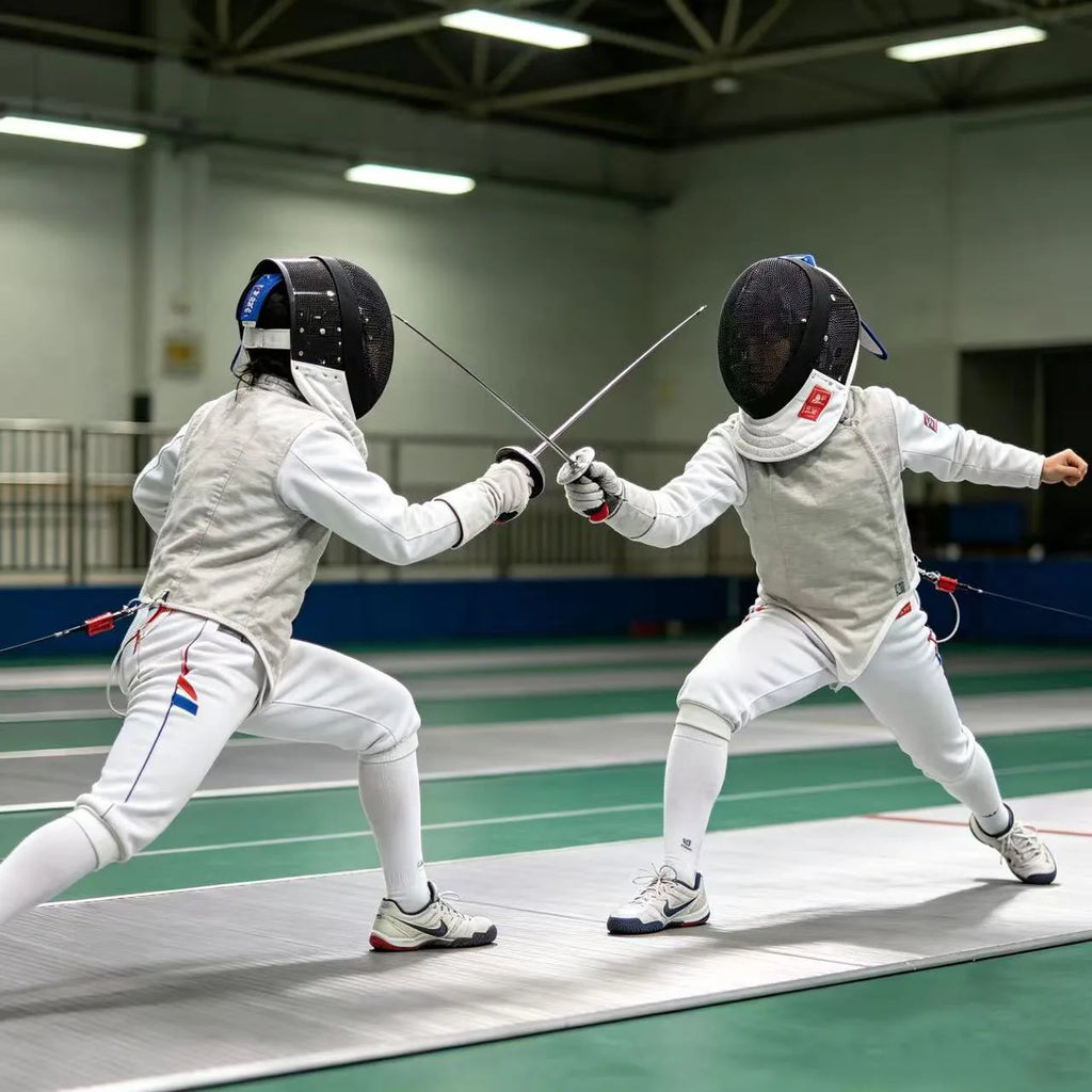 350NW Fencing Foil Mask Fencing Helmet with Detachable Inner Lining, Non-Competitive Training Only Fencing Protective Face Gear